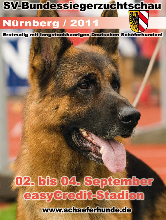 SV-Bundessiegerzuchtschau 2011 in Nürnberg bszs